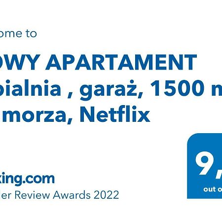 "Nowy Apartament" Sypialnia , Garaz, 1500 M Od Morza, Netflix กดัญสก์ ภายนอก รูปภาพ